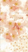 NT2H012D Nature Blossom 2 панно (компл из 4-х шт) 44x80