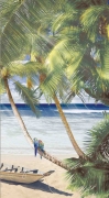 NT2H453D Nature Paradise 3 панно (компл из 4-х шт) 44x80