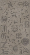 Dec.MONOGRAMS CHOCOLATE BRILHO D6004R 32.7*58.6